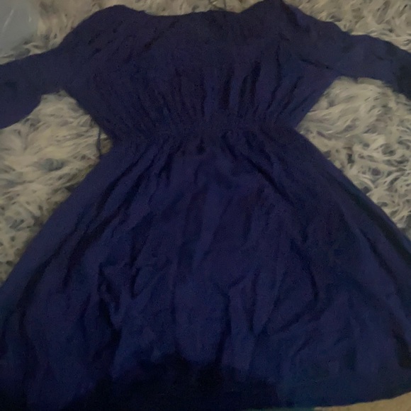 - A deep blue dress with an mandala based de… - Picture 2 of 4